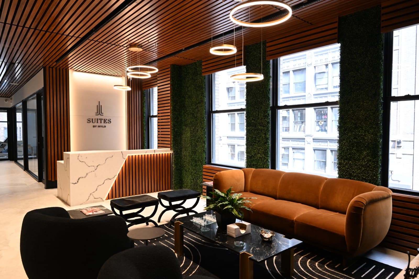 The Affirmed Medical office lobby at 240 W 37th Street 5th Floor, New York